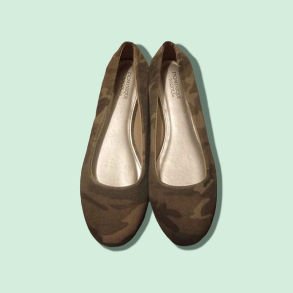NEW Dominique Nicole Rounded Toe Ballet Flats, Size 11 - Picture 1 of 5
